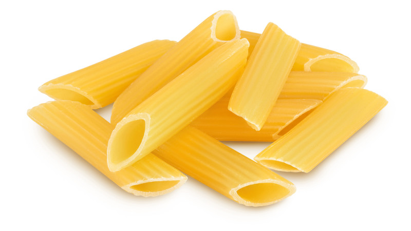 pennes complètes crues