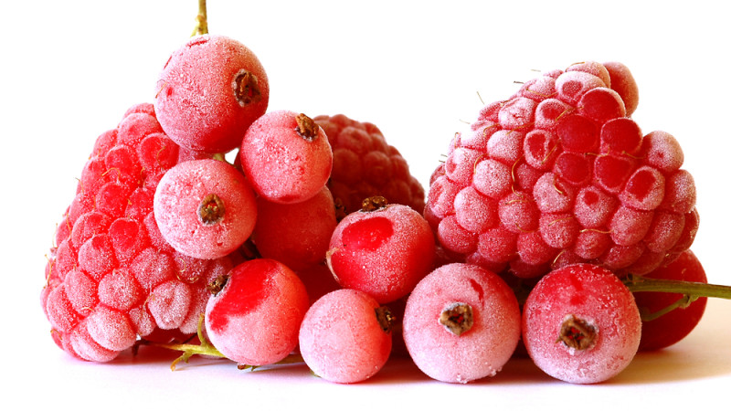 fruits rouges surgelés