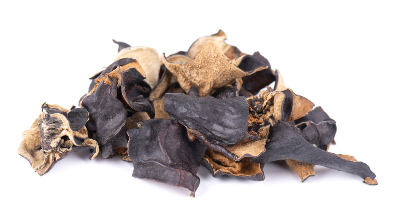 champignons noirs chinois déshydratés