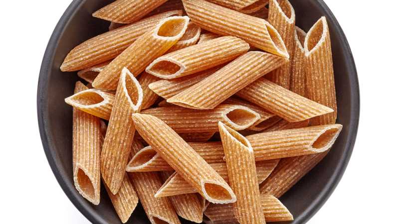 pâtes au blé complet crue