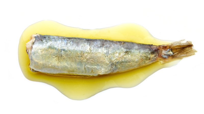 sardines à l'huile