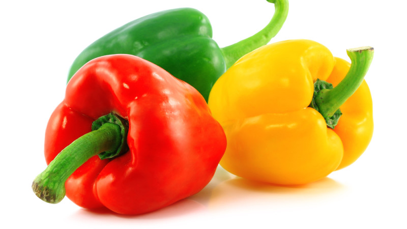 trio de poivrons