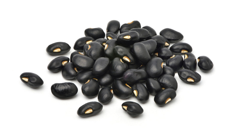 haricots noirs (cuits)