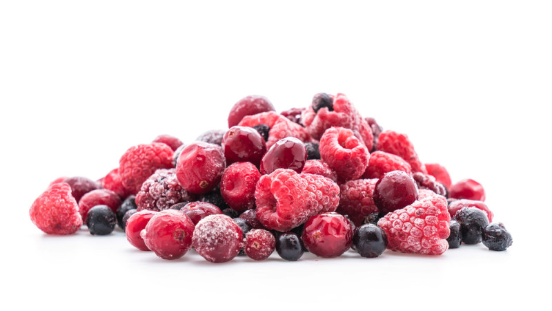 mélange de fruits rouges surgelés