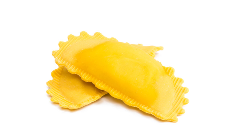 Raviolis frais au poulet
