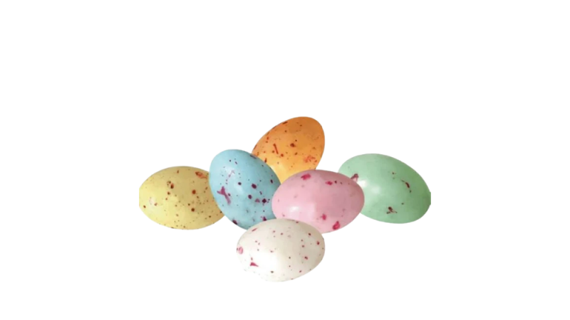 oeufs de pâques en sucre