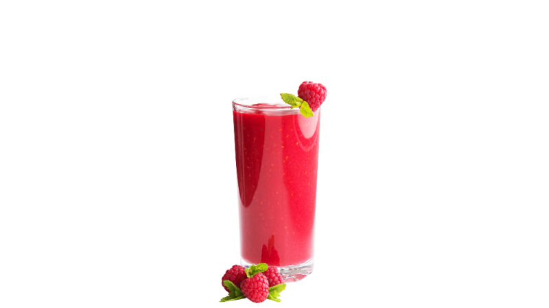 jus de framboise