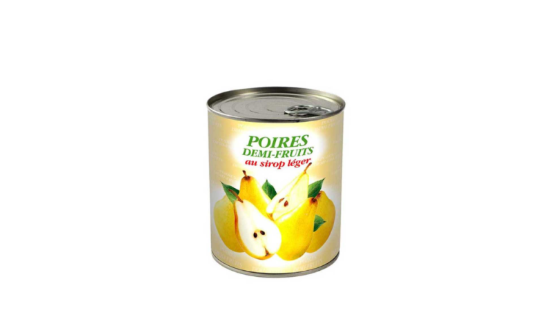 poires au sirop léger