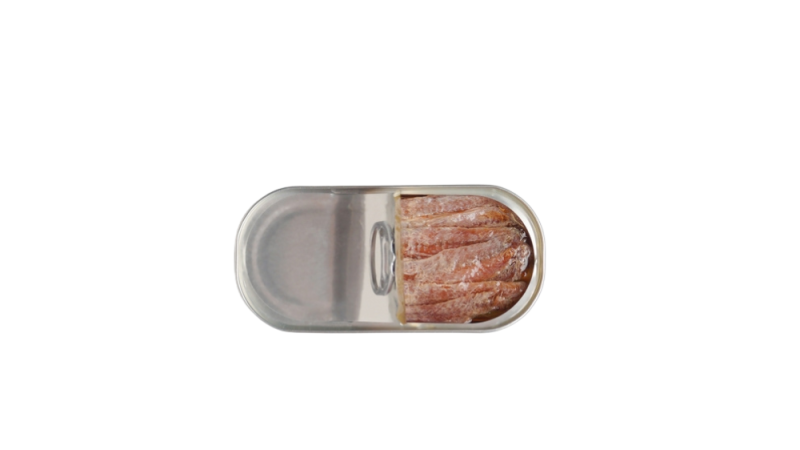filet de sardine au naturel