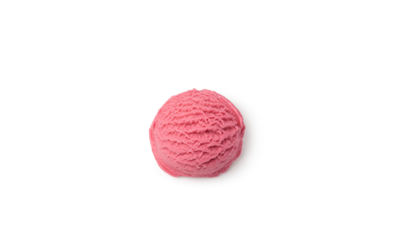 glace à la fraise