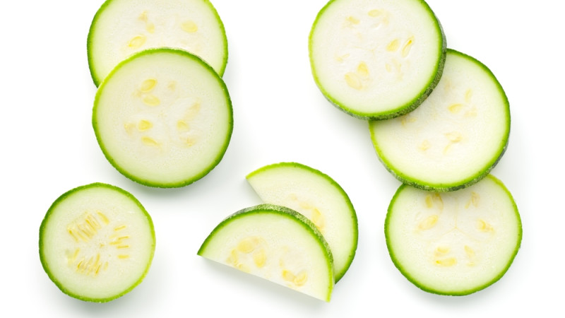 Courgettes en rondelles surgelées