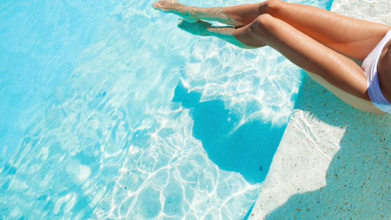 jambes piscine