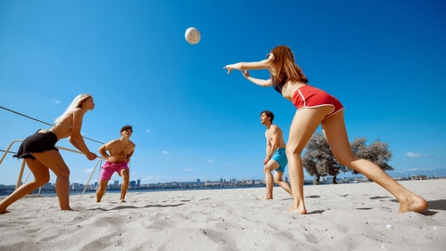 Les bienfaits du beach volley