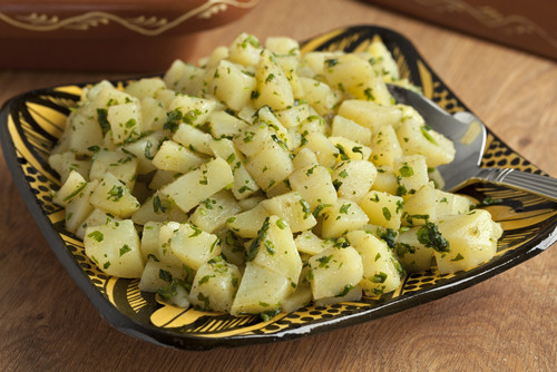 Recette de Chlada Batata : salade marocaine de pommes de terre épicée