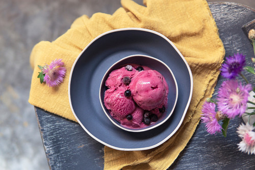 Recette de glace au cassis maison 