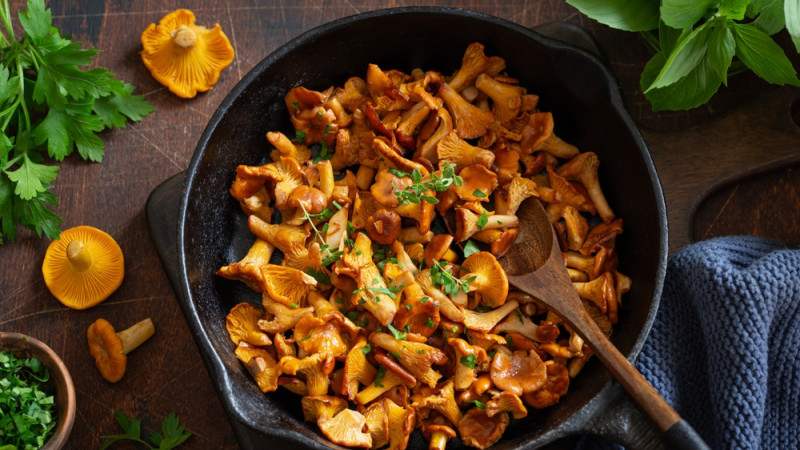 Comment bien cuisiner les girolles ?