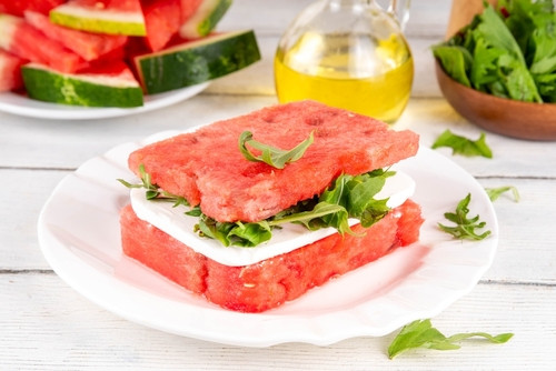 Recette de Sandwich pastèque, la fraicheur de l'été !
