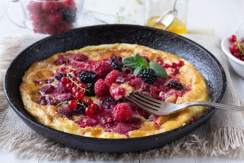 Recette d’omelette sucrée aux fruits 