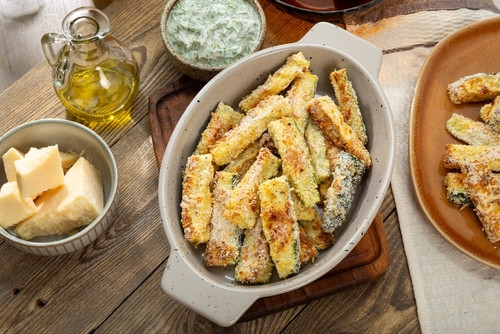 10 recettes de courgette au Air Fryer