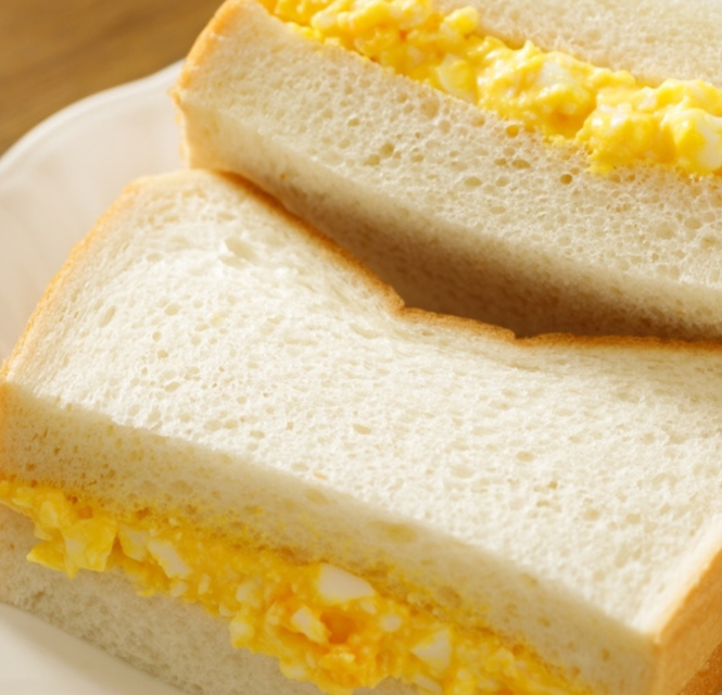 Recette de tamago sando léger