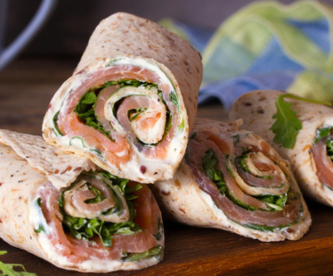 Recette de Wrap saumon-oeuf 