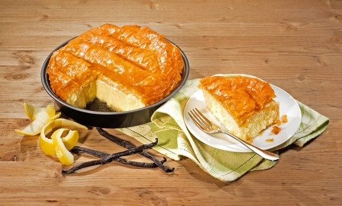 Recette de Galaktoboureko : un délice grec à la semoule