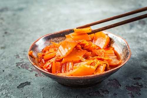 Recette de glace au kimchi 