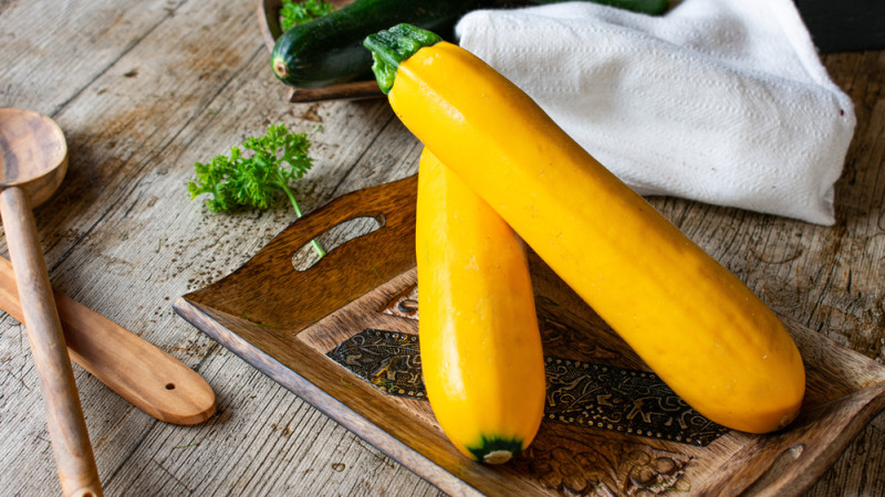 Les bienfaits de la courgette jaune