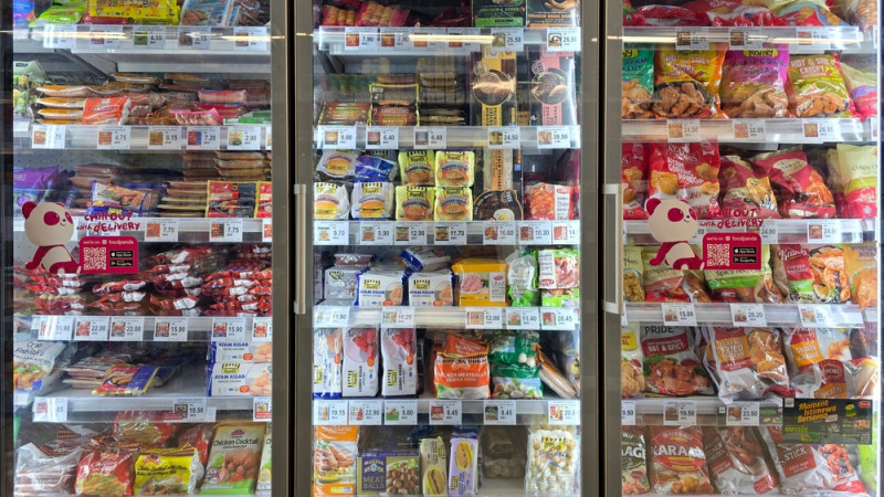 produits surgelés supermarché
