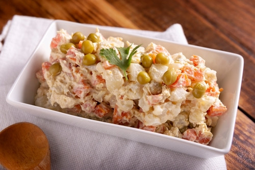 Recette de salade russe 