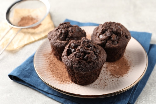 Recette de muffins courgette et chocolat 