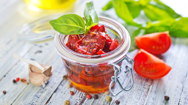 bocal tomates séchées 