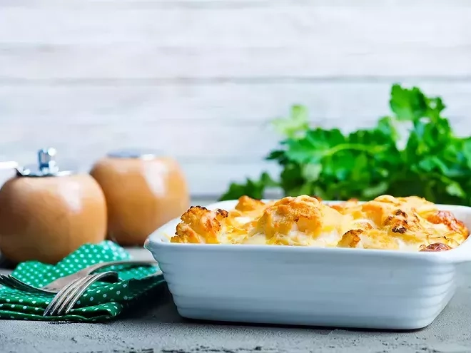 Recette de clafoutis de chou-fleur