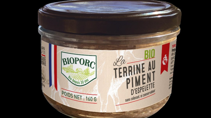 Alerte Rappel – Terrine au piment d’Espelette Bioporc : risque de corps étrangers