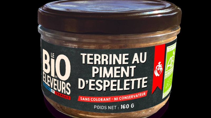 Alerte Rappel – Terrine au piment d’Espelette : risque de corps étrangers (verre, métal, plastique)