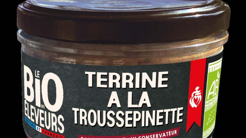 Terrine à la Troussepinette (Le Bio des Eleveurs) – Alerte rappel : risque de corps étrangers (verre, métal, plastique)