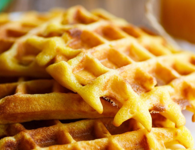 Recette de gaufre à la courge butternut