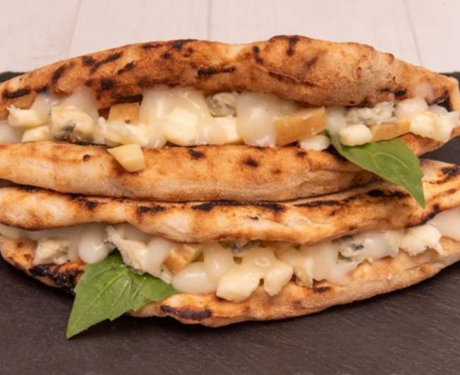 Recette de panino chèvre et noix