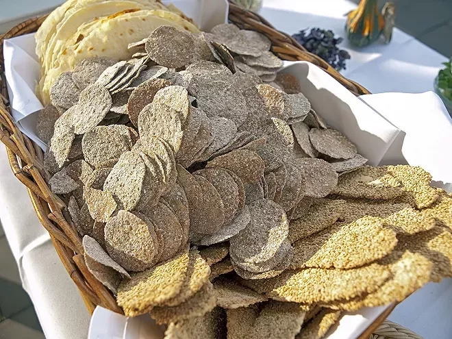 Recette de chips de galette de sarrasin