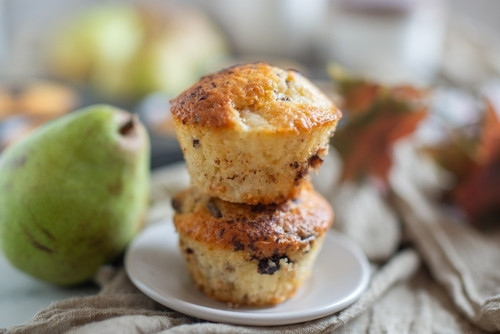 Muffins poire-chocolat : la recette gourmande qui fait fondre les papilles