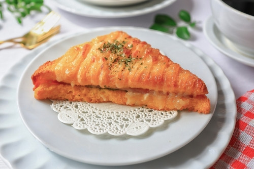 Recette de croque-monsieur au saumon et Boursin
