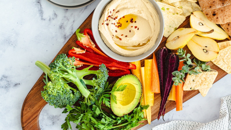 planche apéritive healthy