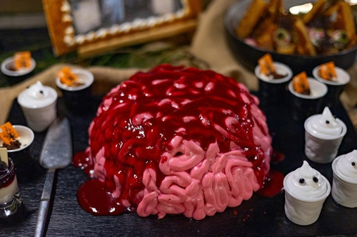 Recette de gâteau cerveau pour Halloween