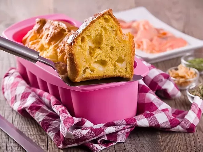 Recette de cake poireau & cheddar