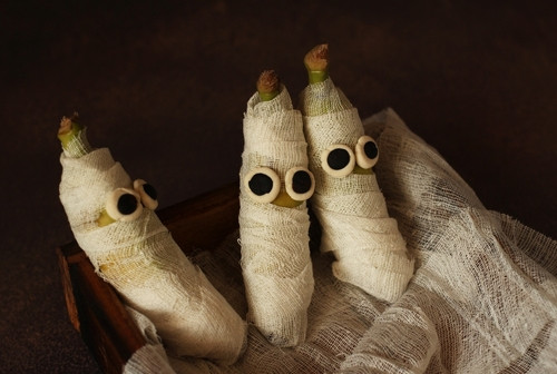 Recette effrayante mais irrésistible : bananes momie d’Halloween