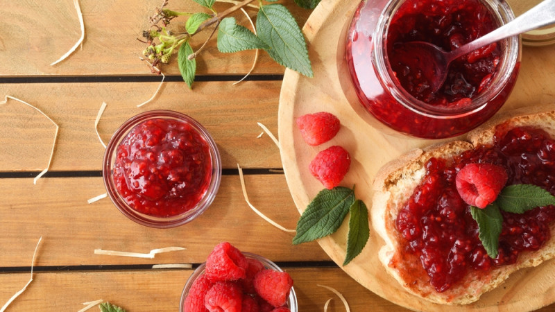 confiture framboise