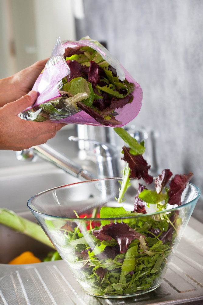 salade en sachet