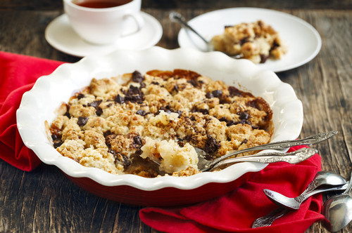 Recette de crumble poire‑chocolat : le dessert gourmand et réconfortant