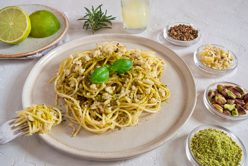 Recette de pâtes citron‑pistache : un plat frais et gourmand