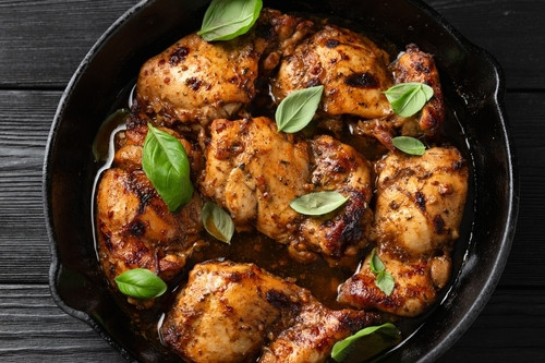 Recette de poulet au vinaigre 